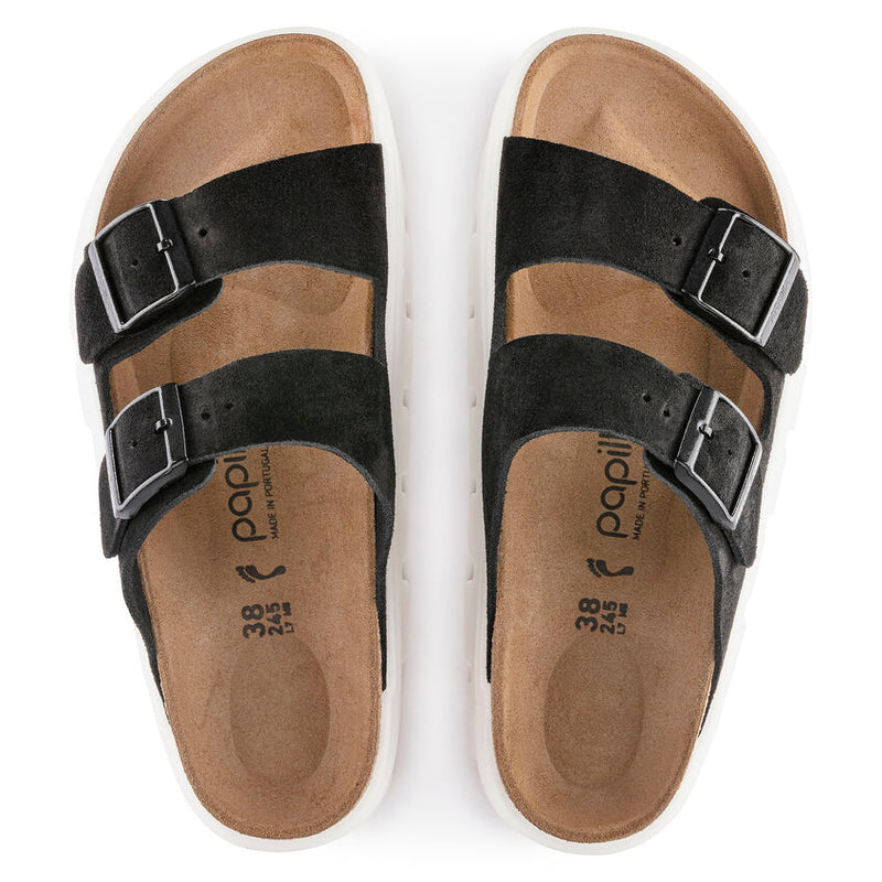 Women’s Papillio® by Birkenstock Arizona Chunky – Black Suede