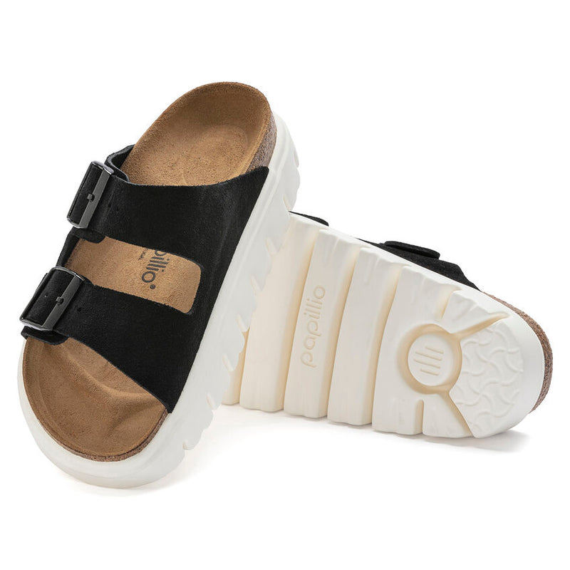 Women’s Papillio® by Birkenstock Arizona Chunky – Black Suede