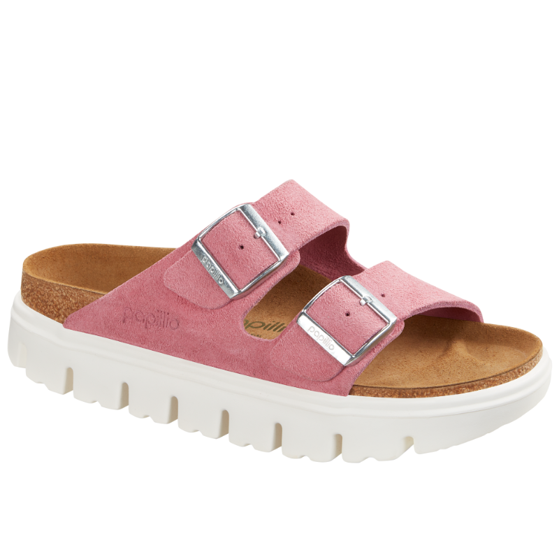 Women’s Papillio® by Birkenstock Arizona Chunky – Candy Pink Suede