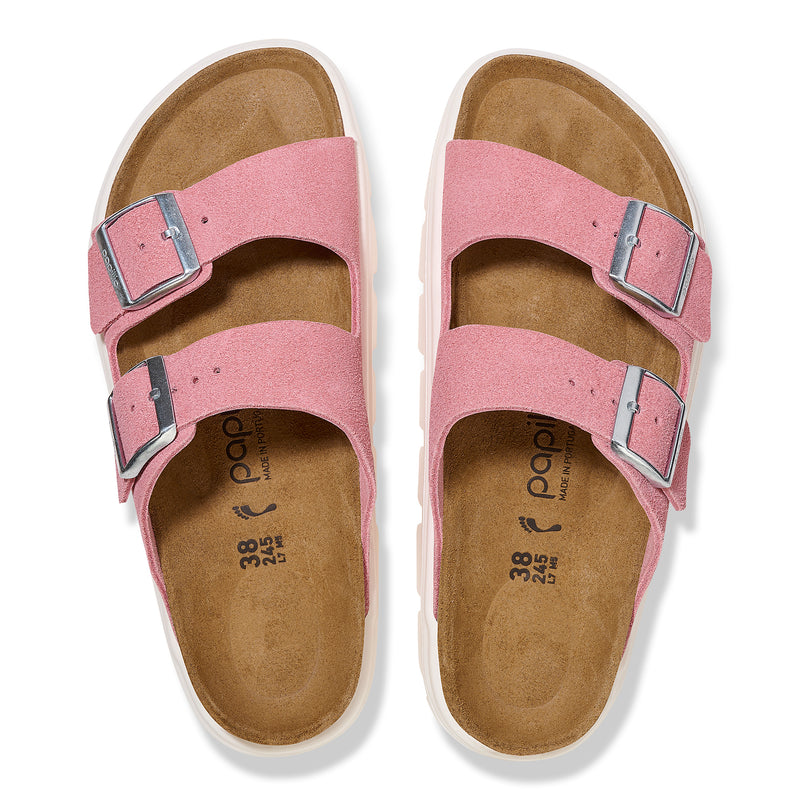 Women’s Papillio® by Birkenstock Arizona Chunky – Candy Pink Suede