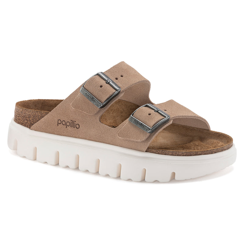 Women’s Papillio® by Birkenstock Arizona Chunky – Warm Sand Suede