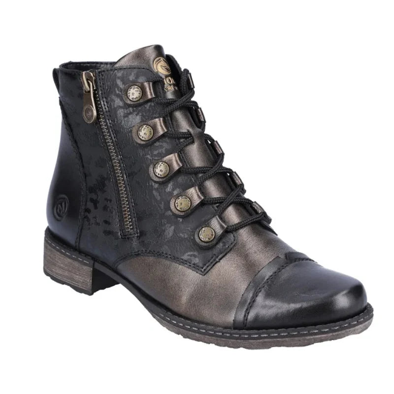 Women's Remonte Chandra 91 - Schwarz/Antik