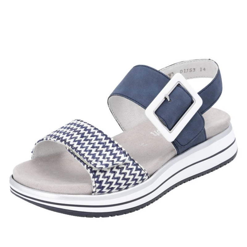 Women's Remonte Jocelyn 53 - Pazifik/Weiss