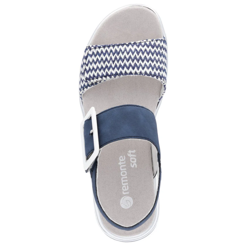 Women's Remonte Jocelyn 53 - Pazifik/Weiss