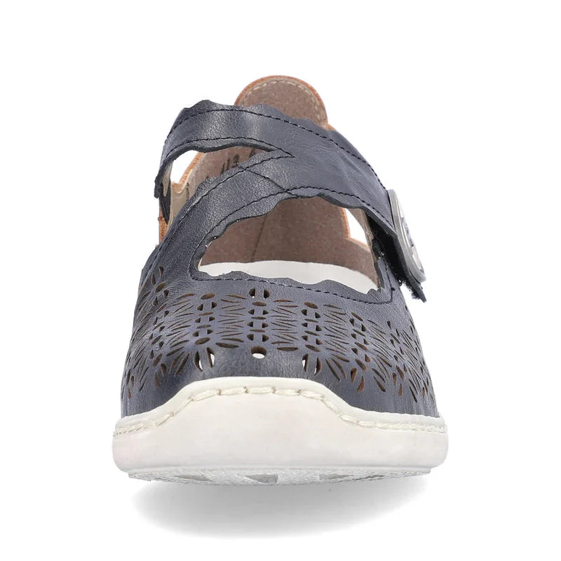 Women's Rieker Doris G4 - Pazifik/Mogano