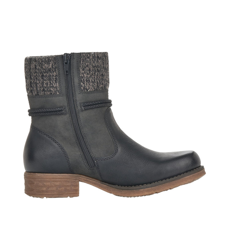 Women's Rieker Fee 88 - Schwarz/Anthrazit