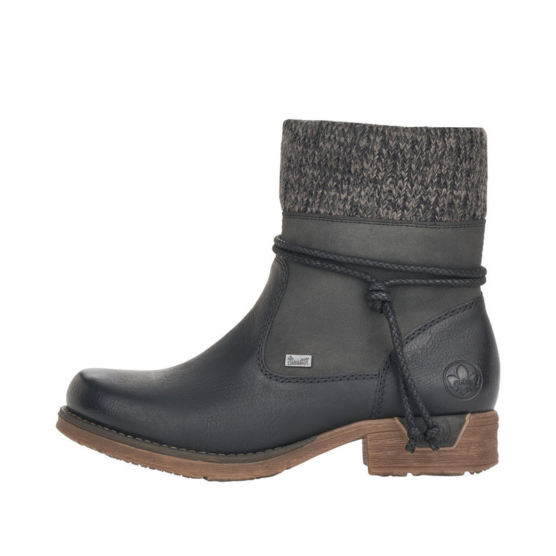 Women's Rieker Fee 88 - Schwarz/Anthrazit