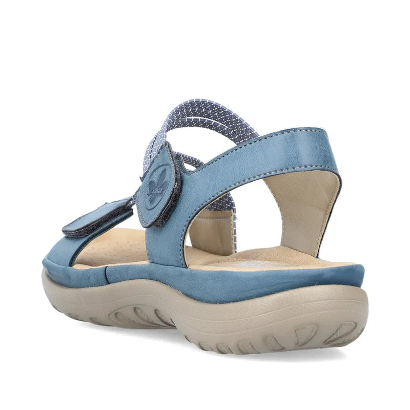 Women's Rieker Franja 70 - Royal/Jeans-Weiss