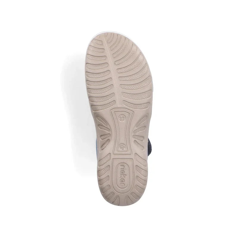 Women's Rieker Franja 70 - Royal/Jeans-Weiss