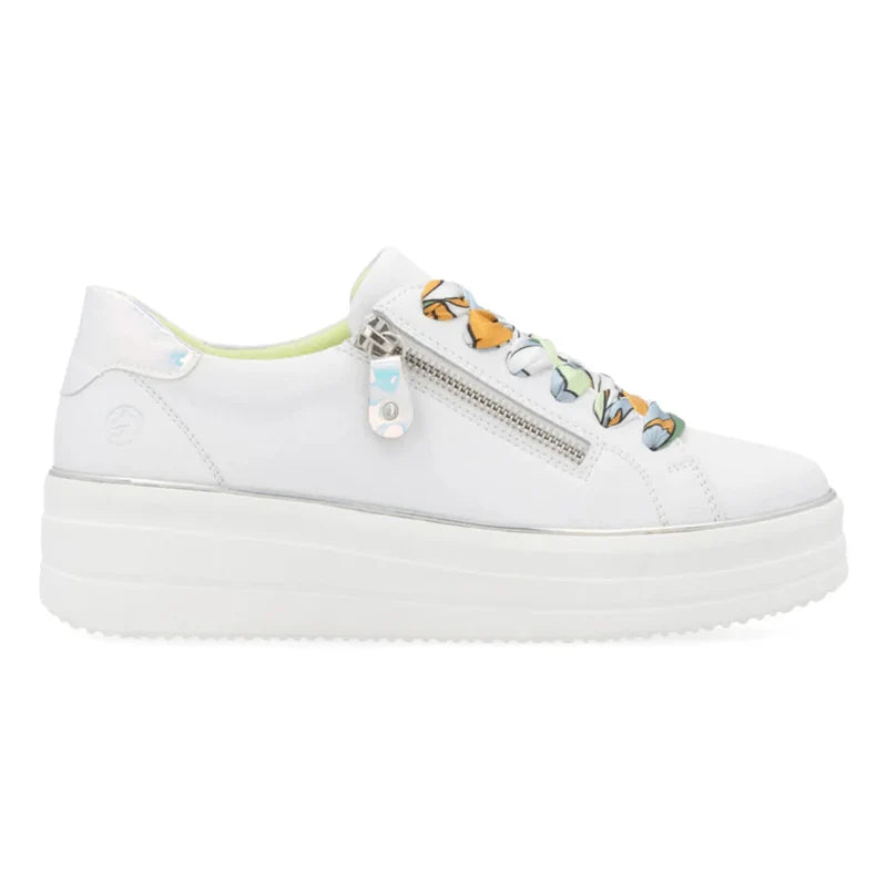 Women's Rieker Julika 06 - White/Silber Multi