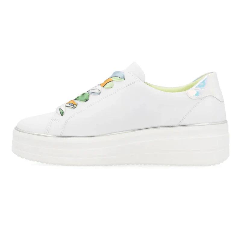 Women's Rieker Julika 06 - White/Silber Multi