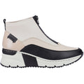 Women's Rieker Kitty 52 - Schwarz/Crema/Cliff