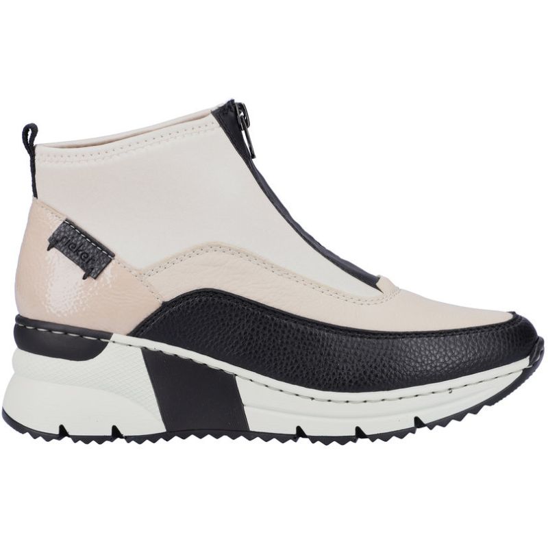 Women's Rieker Kitty 52 - Schwarz/Crema/Cliff