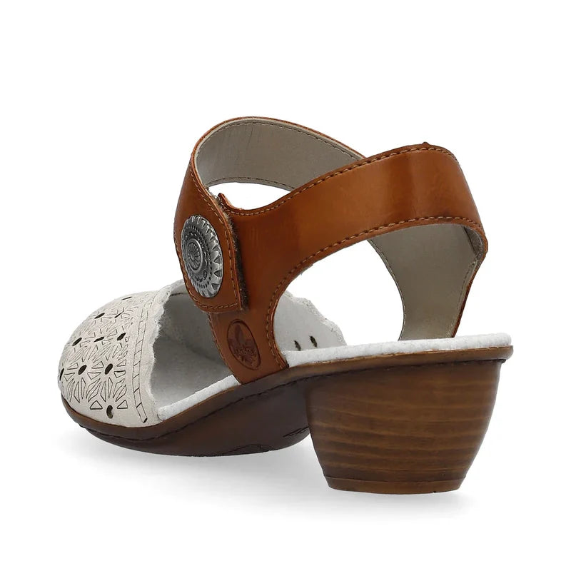 Women's Rieker Mirjam 03 - Crema/Cayenne