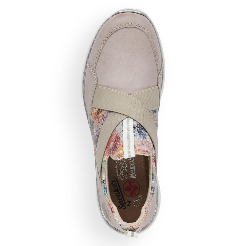 Women's Rieker Nikita 53 - Ice/Multi-Grey