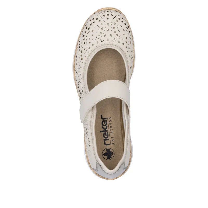 Women's Rieker Nikita 99 - Perle/Cement/Perlcreme