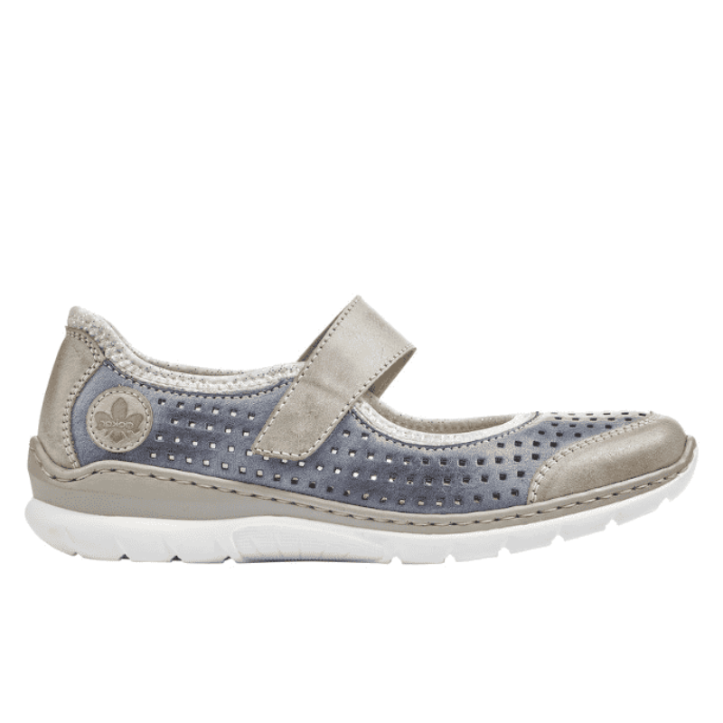 Women's Rieker Nikita B5 - Steel/Ozean/Silver Flower