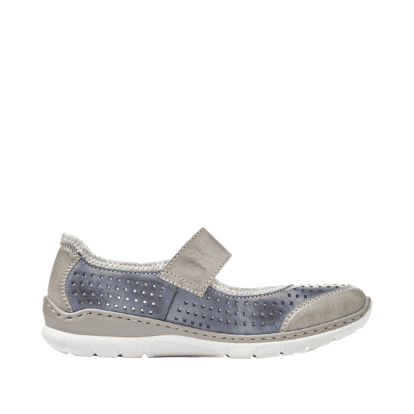 Women's Rieker Nikita B5 - Steel/Ozean/Silver Flower