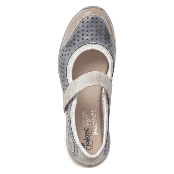 Women's Rieker Nikita B5 - Steel/Ozean/Silver Flower