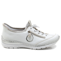 Women's Rieker Nikita F1 - Weiss/Silverflower/Argento