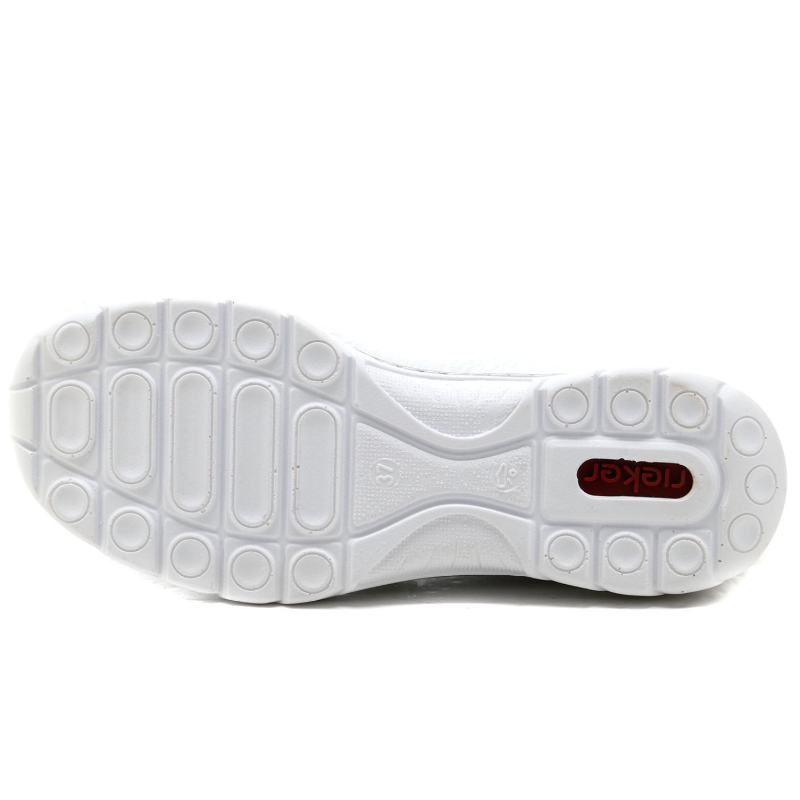 Women's Rieker Nikita F1 - Weiss/Silverflower/Argento