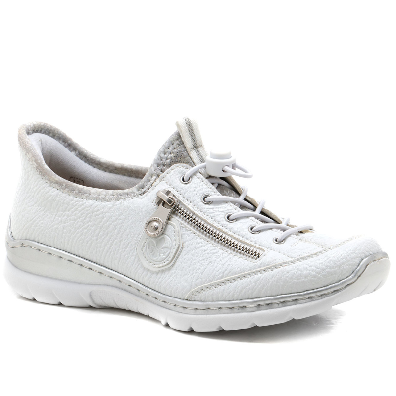 Women's Rieker Nikita F1 - Weiss/Silverflower/Argento