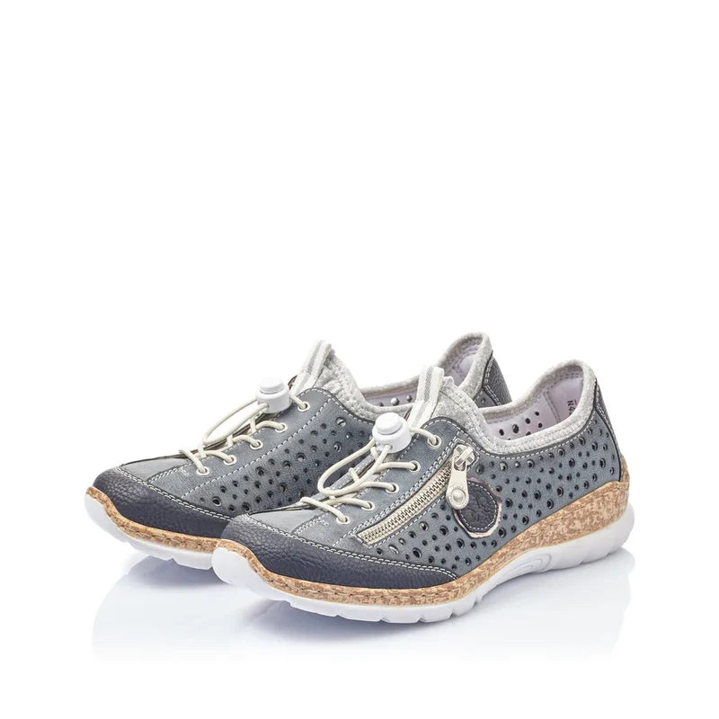 Women's Rieker Nikita P6 - Pazifik/Atlantic/Atsilber