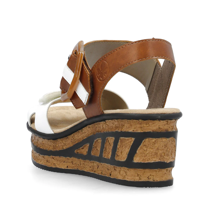 Women's Rieker Rose 76 - Weiss/Sherry