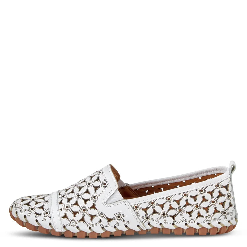 Women's Spring Step Flowerflow - White