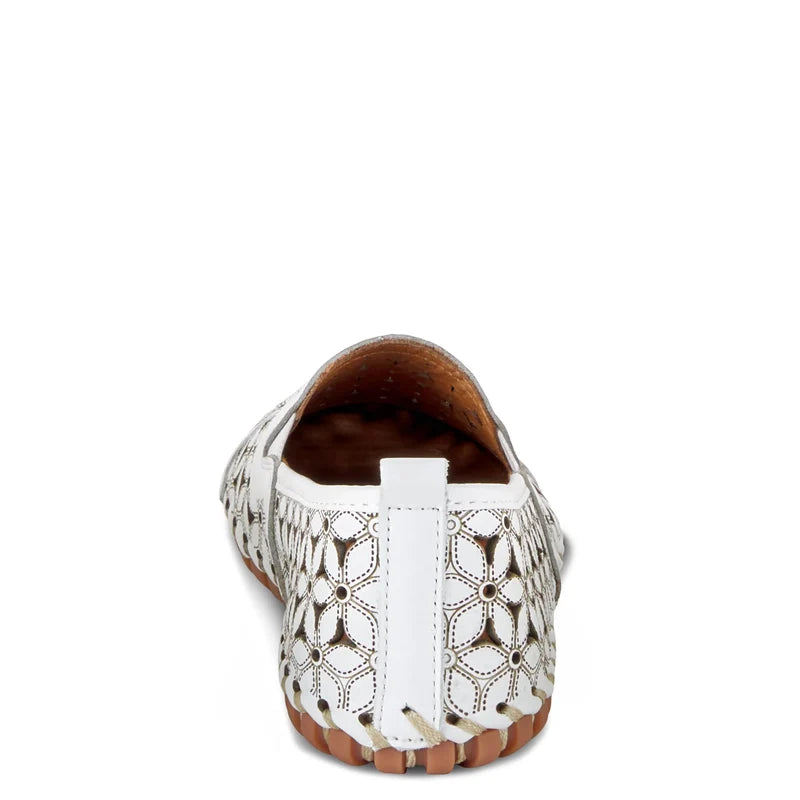 Women's Spring Step Flowerflow - White