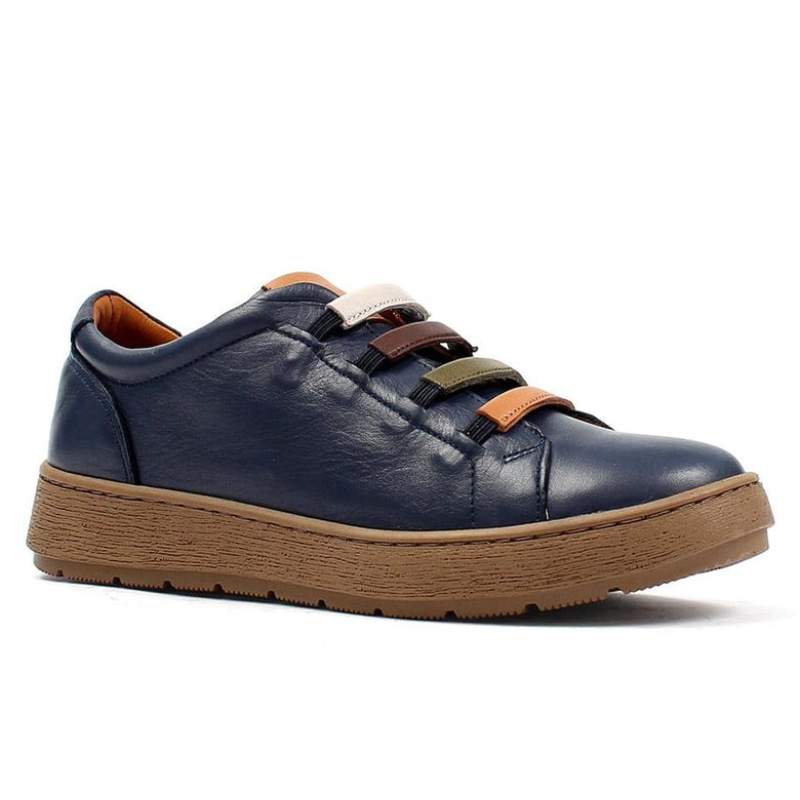 Women's Takahē Leah - Navy Nubuck/Leather Combi