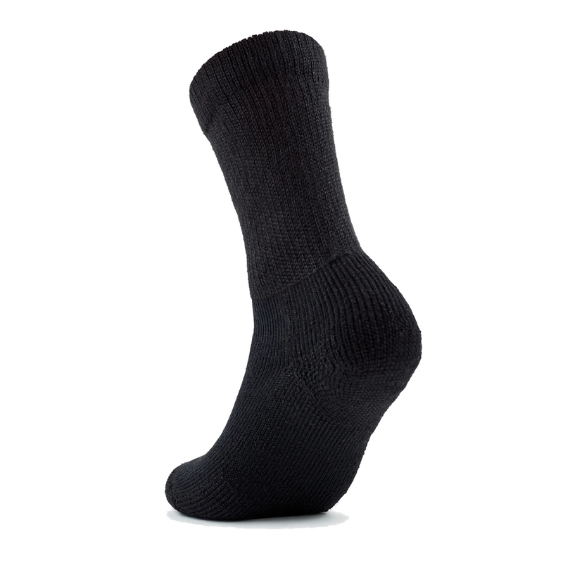Women's Thorlo Diabetic Moderate Cushion Crew Socks - Black
