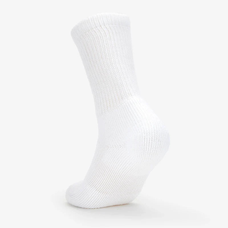 Women's Thorlo Diabetic Moderate Cushion Crew Socks - White