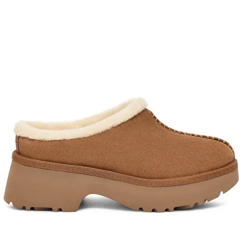 Women’s UGG New Heights Cozy Clog – Chestnut