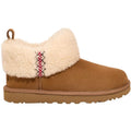 Women’s UGG Ultra Mini Braid Boot – Chestnut