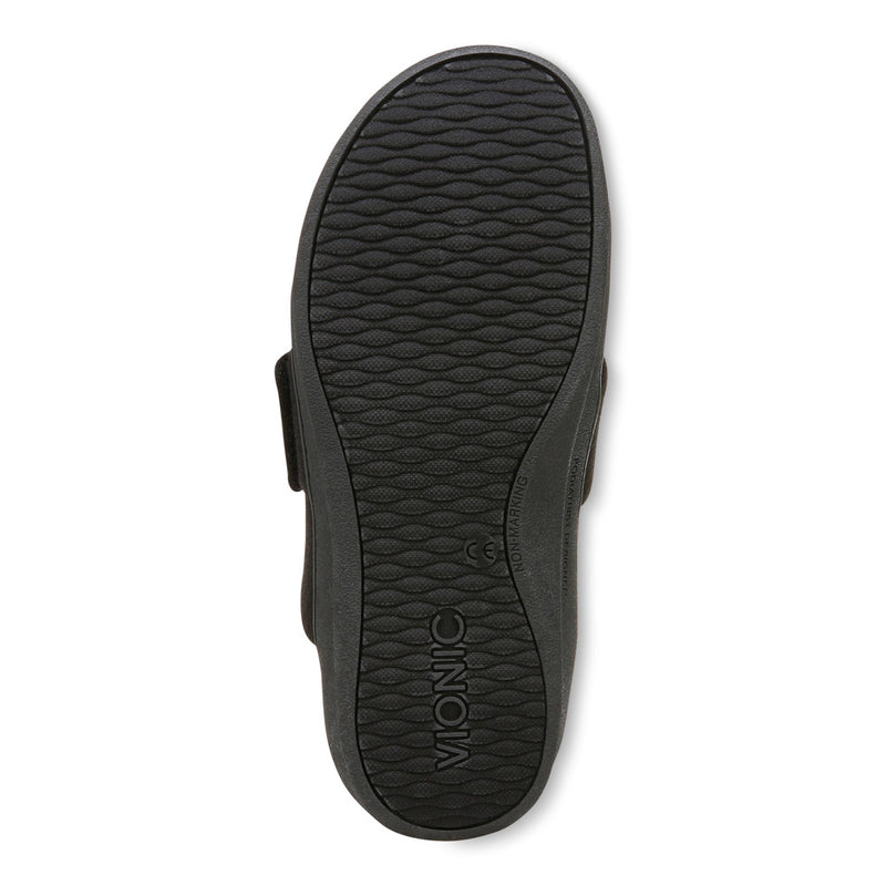 Women’s Vionic Gemma II Slippers – Black Flannel
