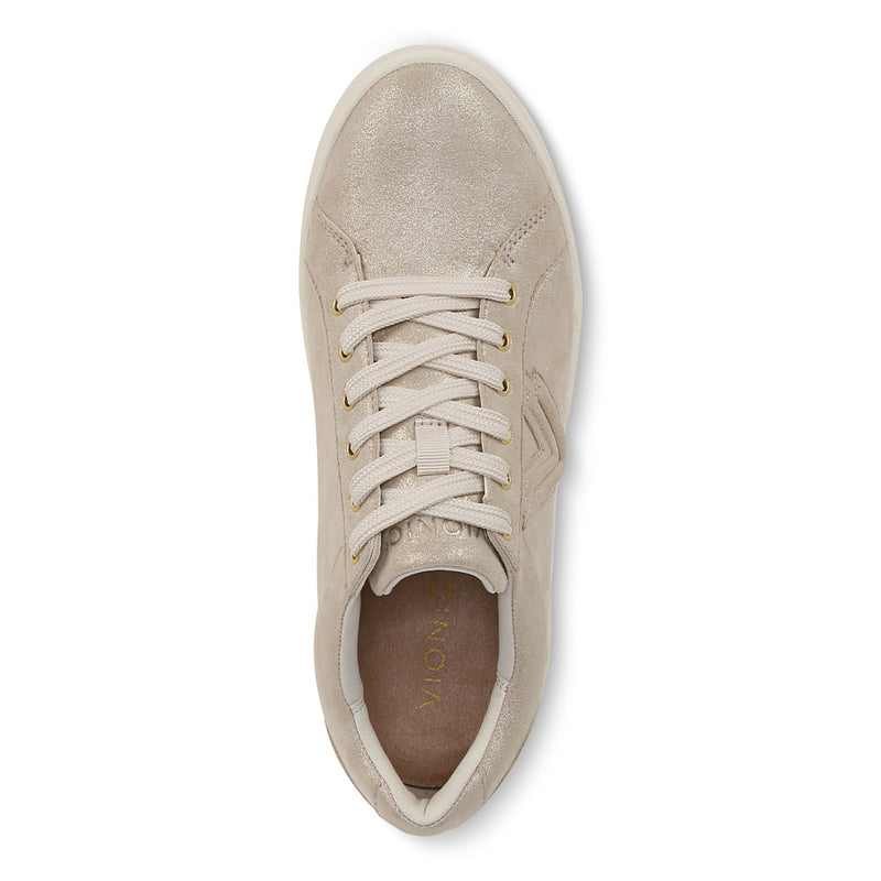 Women's Vionic Kearny Lace Up - Soft Gold Metallic