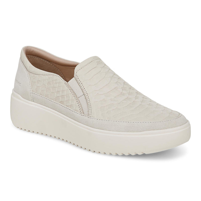 Women's Vionic Kearny Slip-On - Cream Snake Leather