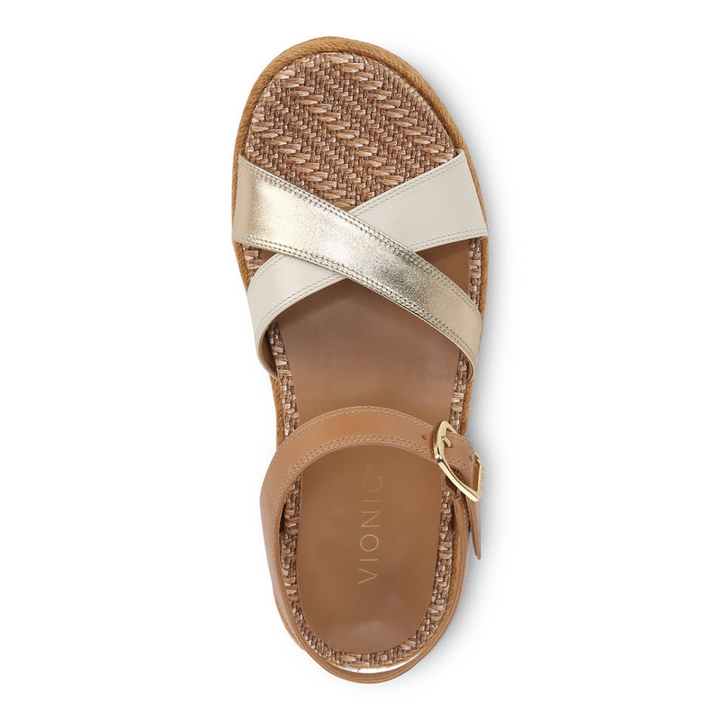 Women's Vionic Mar - Camel Gold Leather