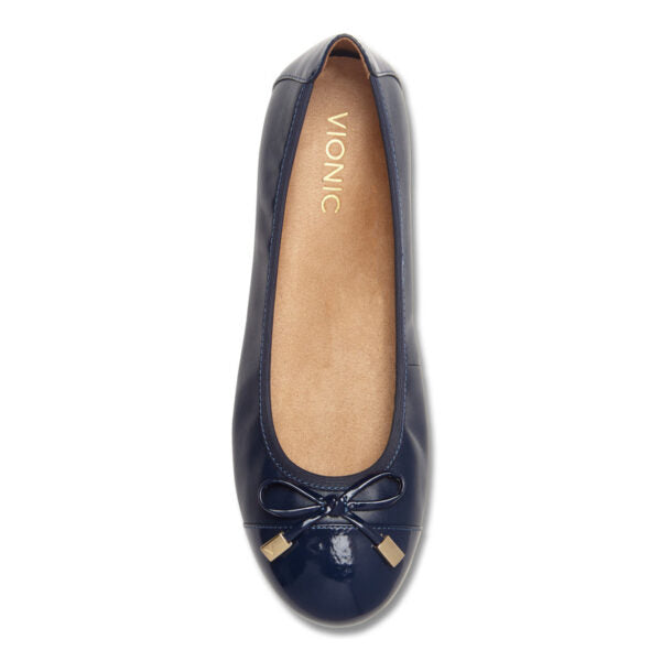Women's Vionic Minna Ballet Flat - Navy