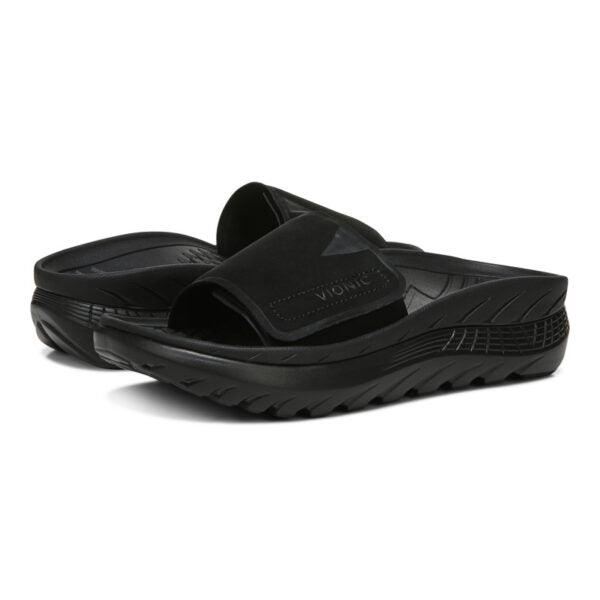 Women's Vionic Rejuvenate Recovery Sandal - Black