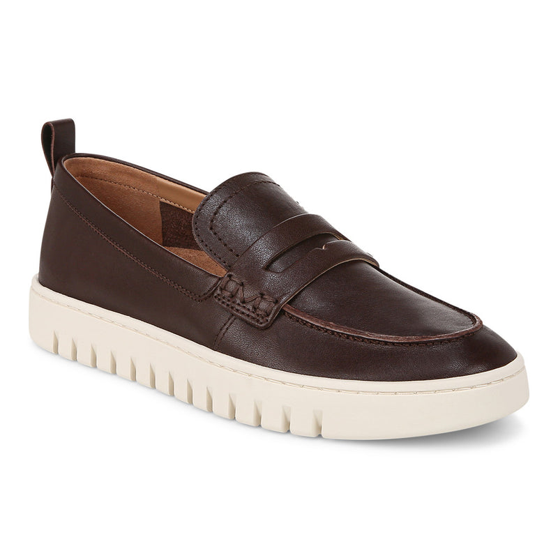 Women’s Vionic Uptown Loafer – Dark Brown Leather