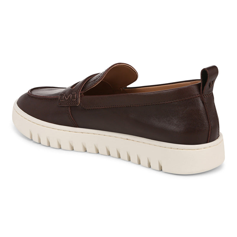 Women’s Vionic Uptown Loafer – Dark Brown Leather