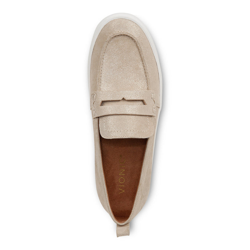 Women’s Vionic Uptown Loafer – Gold
