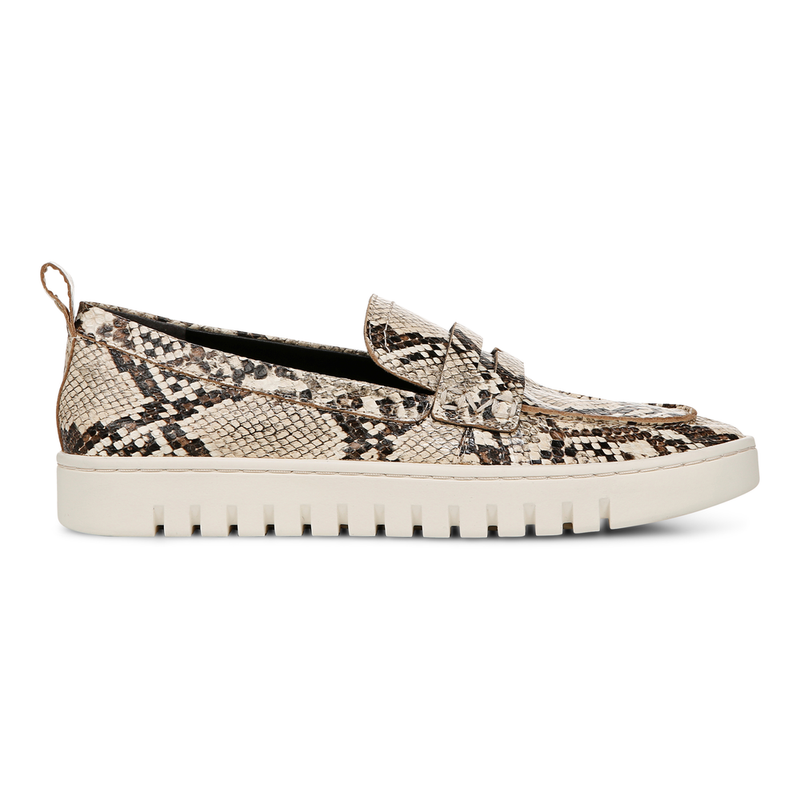 Women’s Vionic Uptown Loafer – Ivory Multi Snake