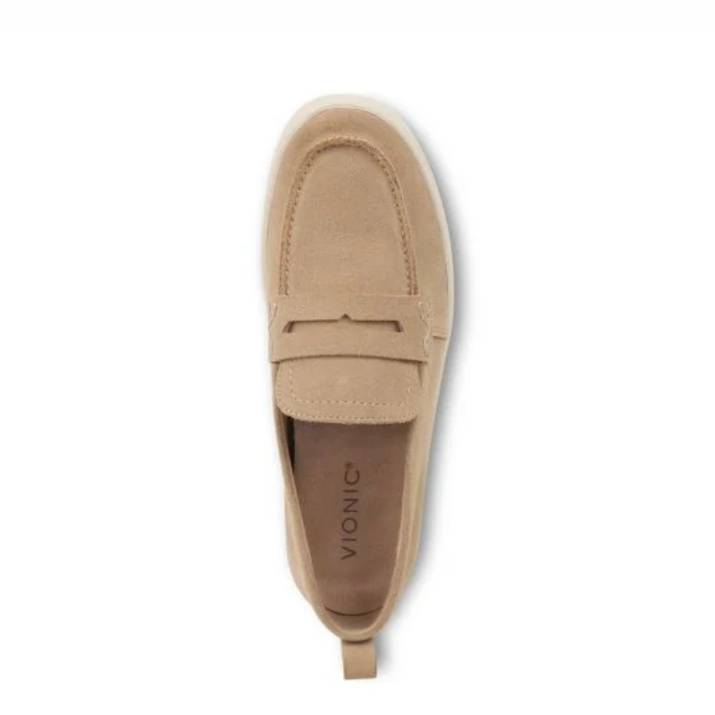 Women’s Vionic Uptown Loafer – Sand Suede