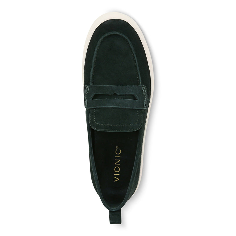 Women’s Vionic Uptown Loafer – Scarab Waxy Suede