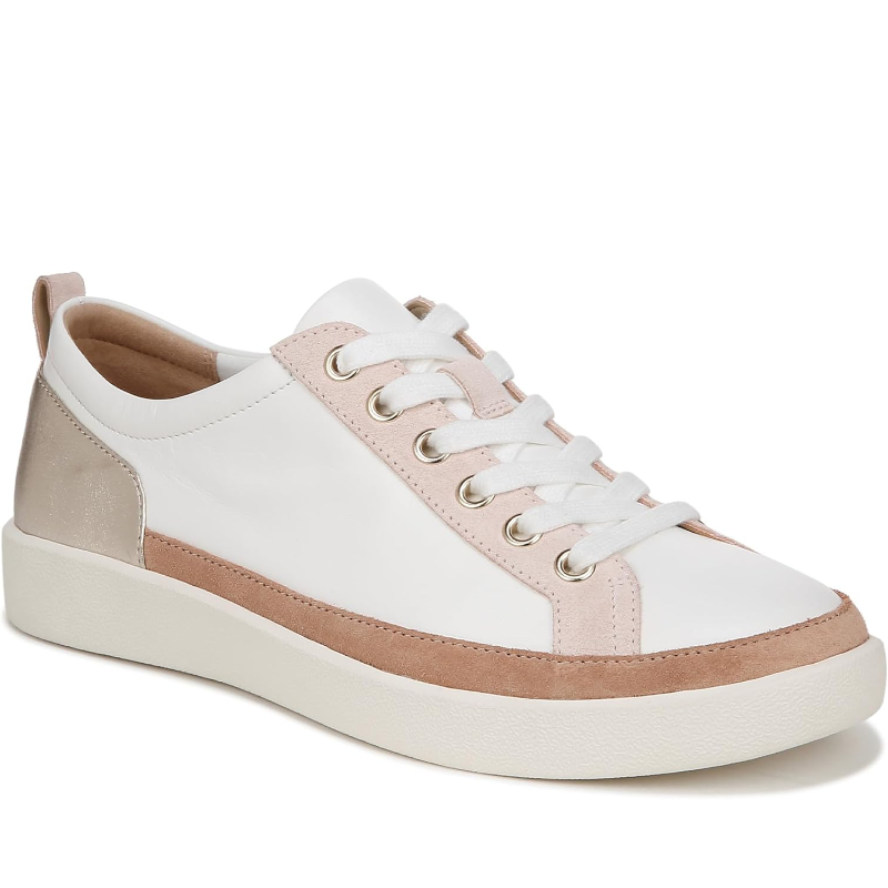 Women’s Vionic Winny – White/Gold Leather