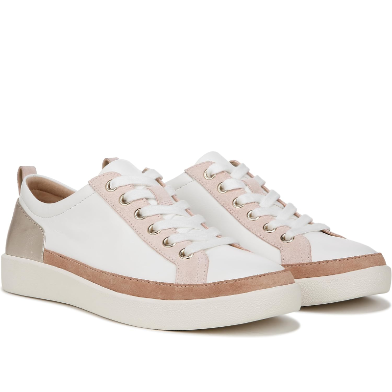 Women’s Vionic Winny – White/Gold Leather