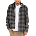 PRO CLUB S / BLACK/WHITE Work Shirt Jacket